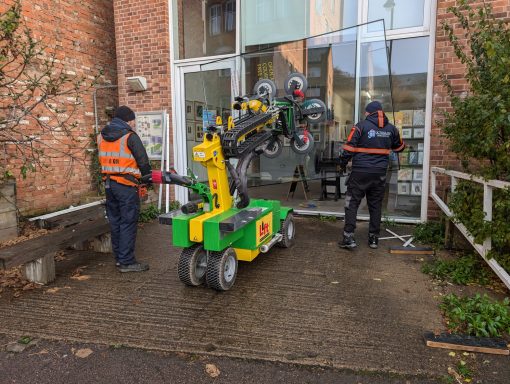 Over size double glazing